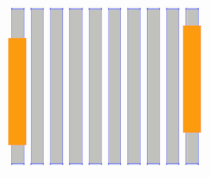 Misaligned tracking sleeves